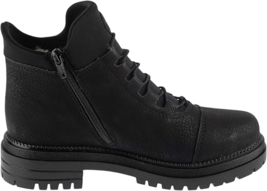 Rieker Veterlaarzen ' Booties' zwart