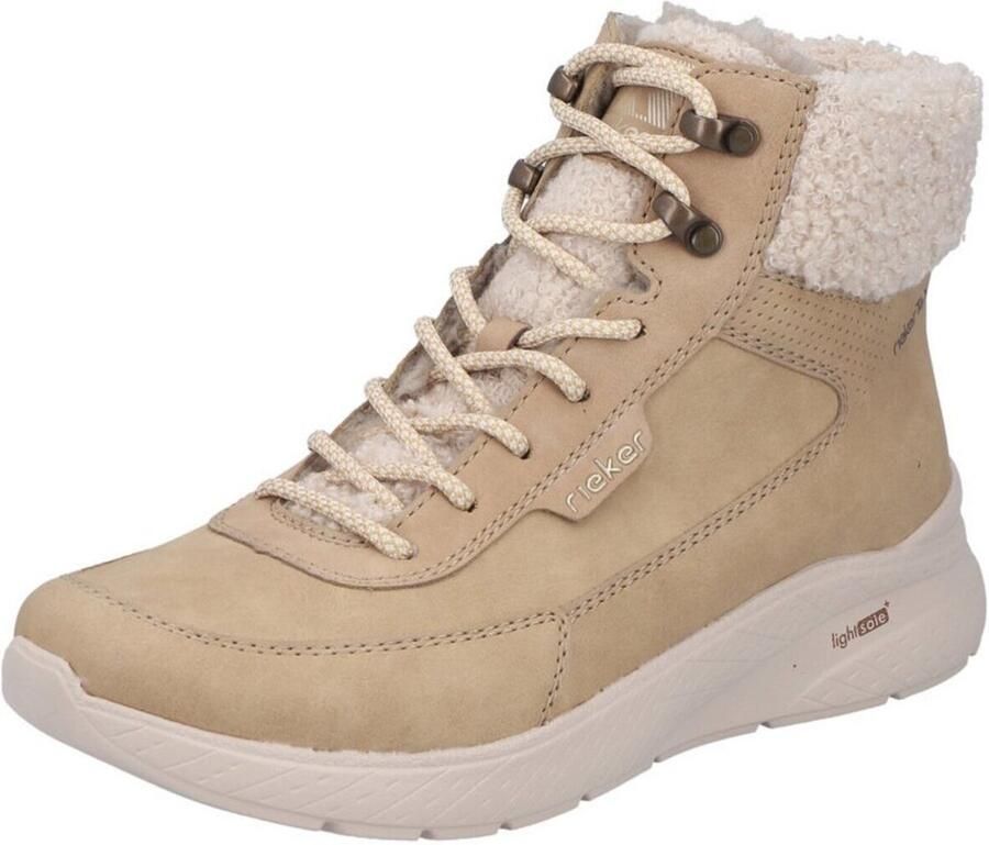 Rieker dames Tex enkellaarsjes beige M8510 - Foto 2