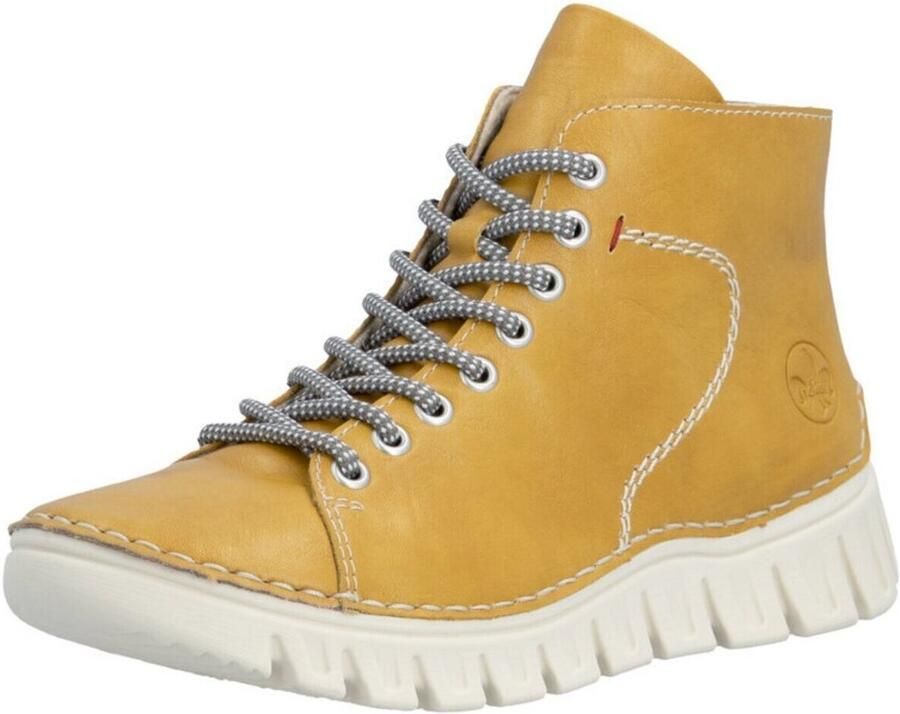 Rieker Dames 57501 68 Veterlaarzen Yellow - Foto 2