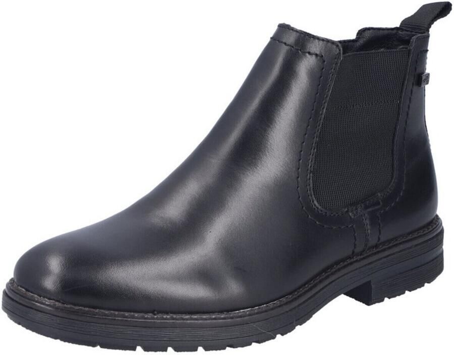 Rieker Chelsea Boots 33484-00 van leer met warme voering zwart - Foto 3