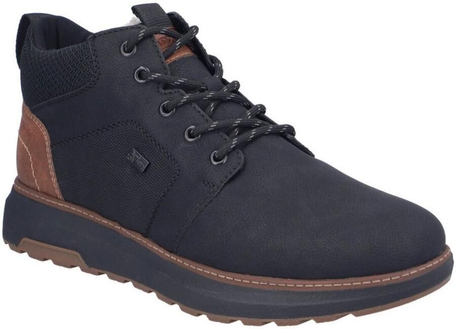 Rieker TEX Veterboots Zwart