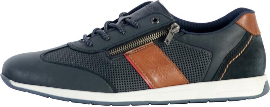 Rieker Sneakers met rits vrijetijdsschoen lage schoen veterschoen - Foto 4