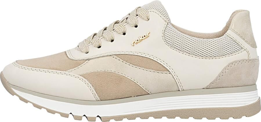 Rieker Sneakers Dames Beige - Foto 3