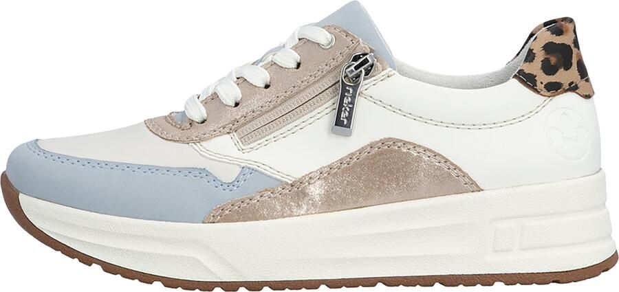 Rieker N8114-90 dames sneakers blauw - Foto 2