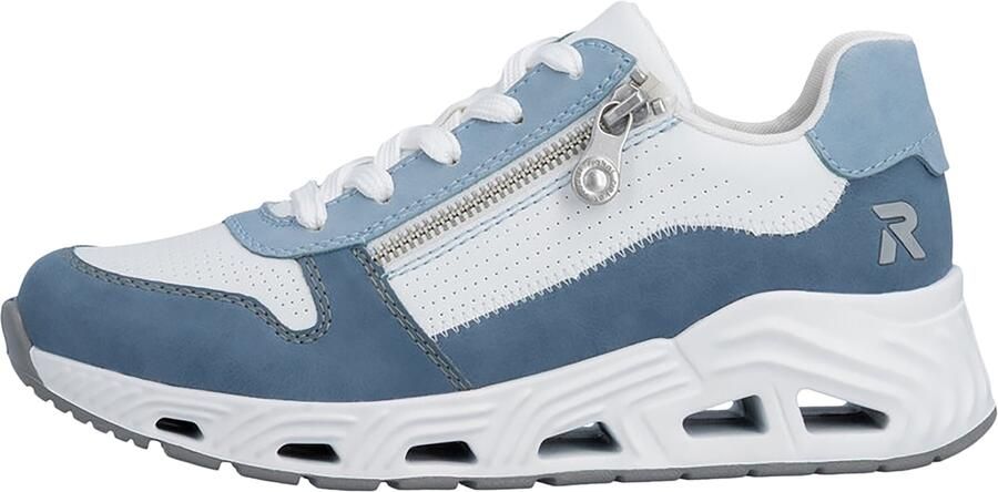 Rieker Sport Sneakers Dames Blauw - Foto 7