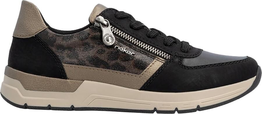 Rieker Sneaker 58902-91 Zwart Combi - Foto 13
