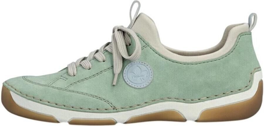 Rieker Dames Slippers Slip-On Casual Comfortabel Memory-Foam 55950-52 Green - Foto 2