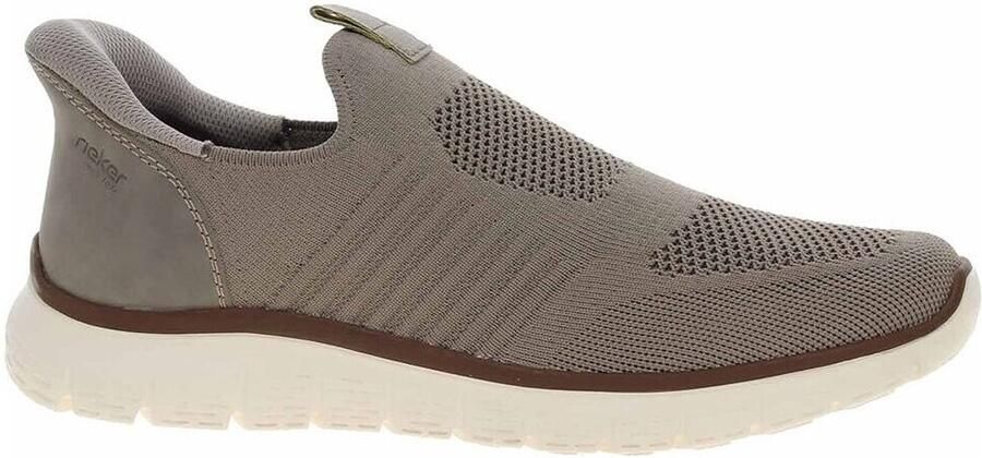 Rieker Slip-on sneakers Instapper vrijetijdsslipper halfhoge schoen met gevoerde hiel - Foto 2