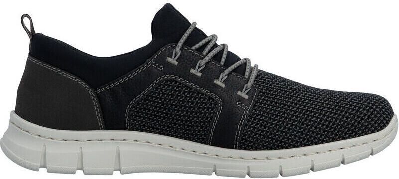Rieker Slip-on sneakers Instapper halfhoge schoen vrijetijdsschoen met elastiek om in te stappen - Foto 3
