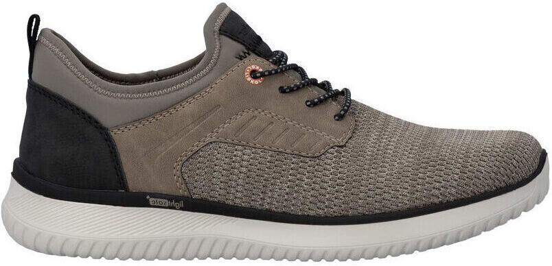 Rieker Heren Instappers B9651-64 Beige Blue - Foto 2