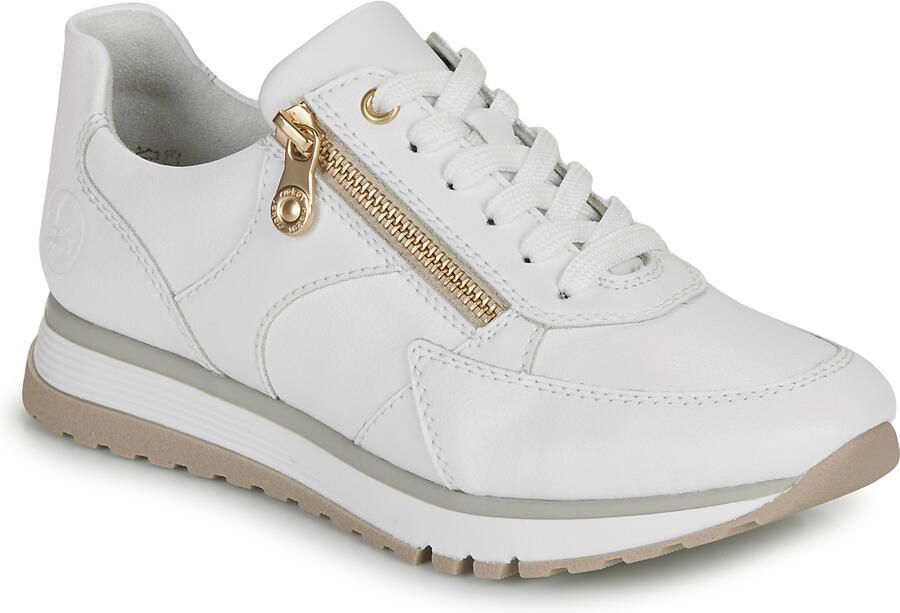 Rieker Witte Sneaker G-leest - Foto 2