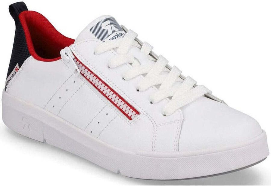 RRieker R-Rieker Sneakers Vetersluiting en rits vrijetijdsschoen lage schoen veterschoen - Foto 6