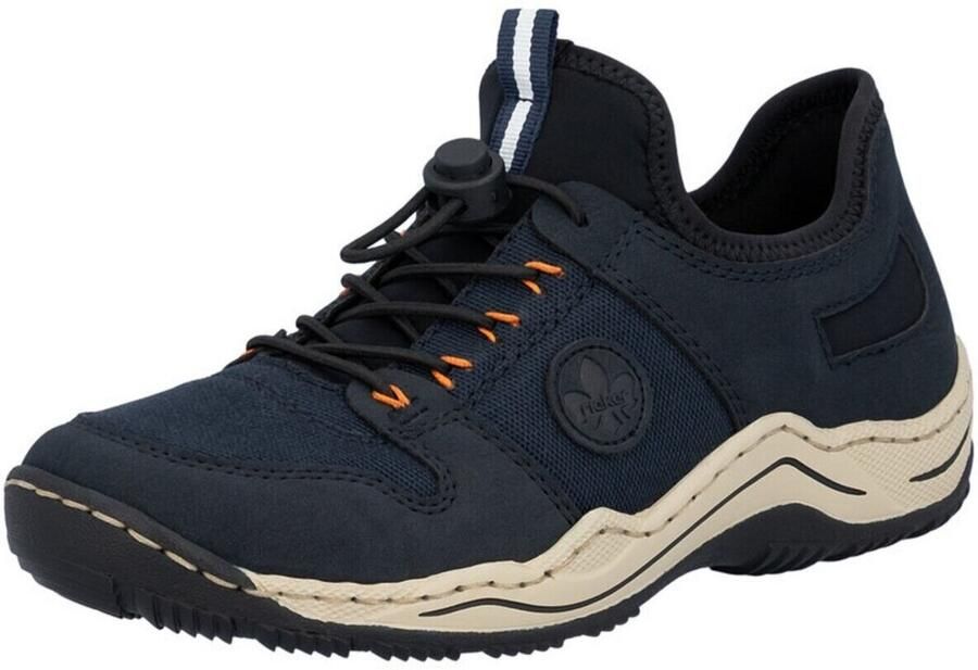 Rieker dames slip-on schoenen donkerblauw - Foto 2