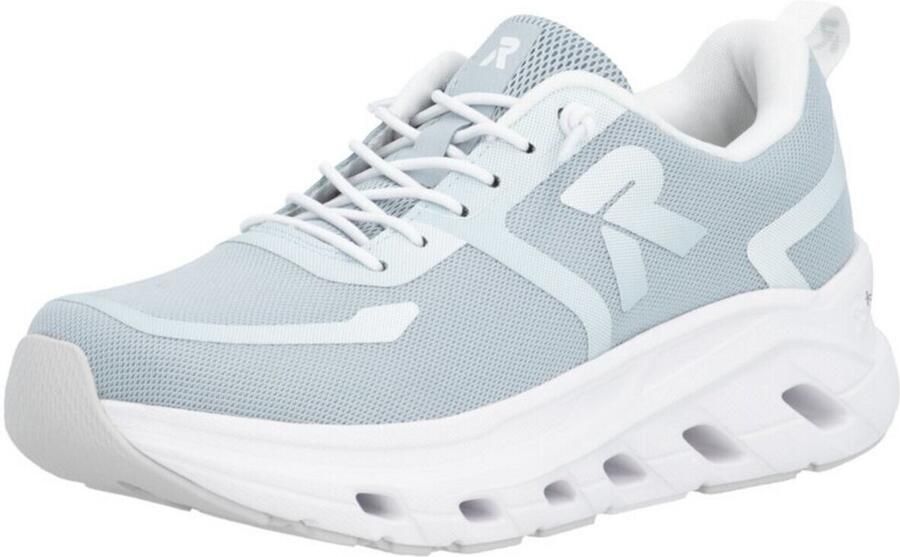 Rieker Dames Sneaker Low W3504-13 Blauw Schoenen - Foto 2