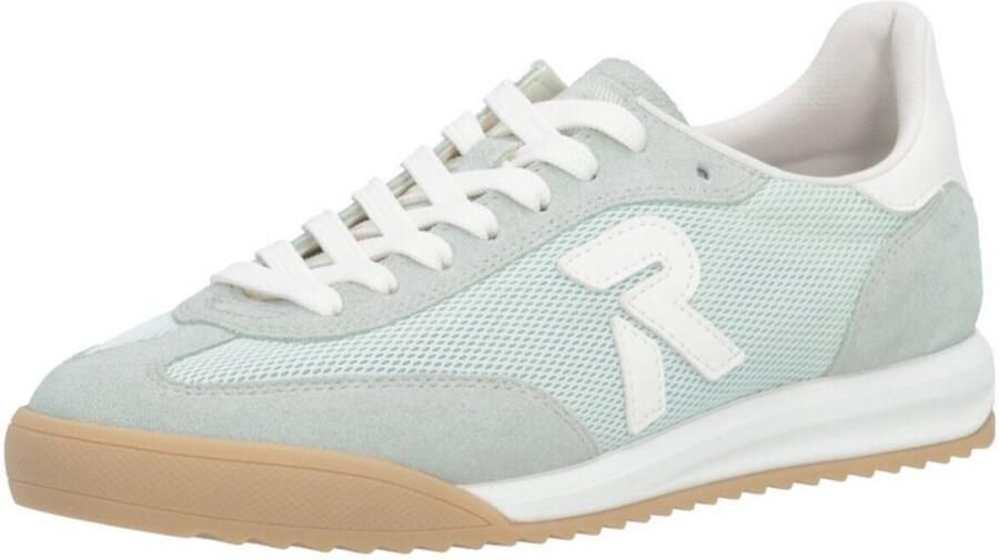 Rieker dames sneaker lichtgroen - Foto 2