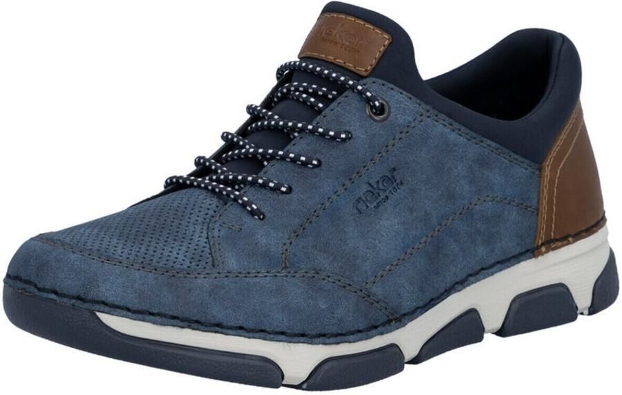 Rieker Heren Slippers Halfschoenen Comfort 15950-14 Blauw - Foto 2