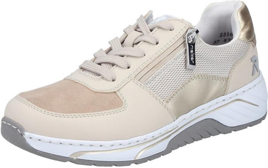 Rieker dames sneaker beige - Foto 2