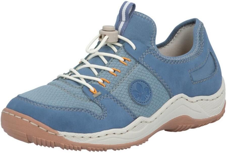 Rieker dames instappers lichtblauw - Foto 2
