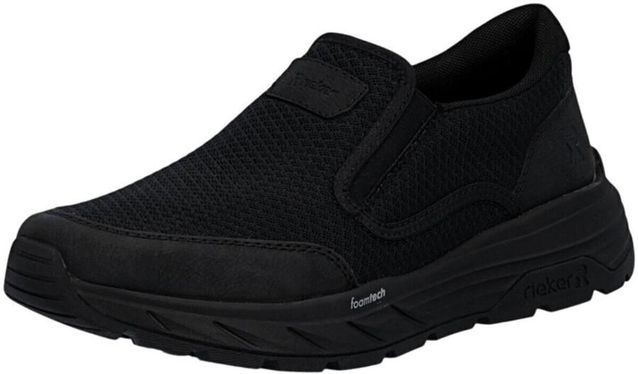 Rieker Heren Slipper Slip-On Casual Comfortabel Memory-Foam 06152-00 Black - Foto 2