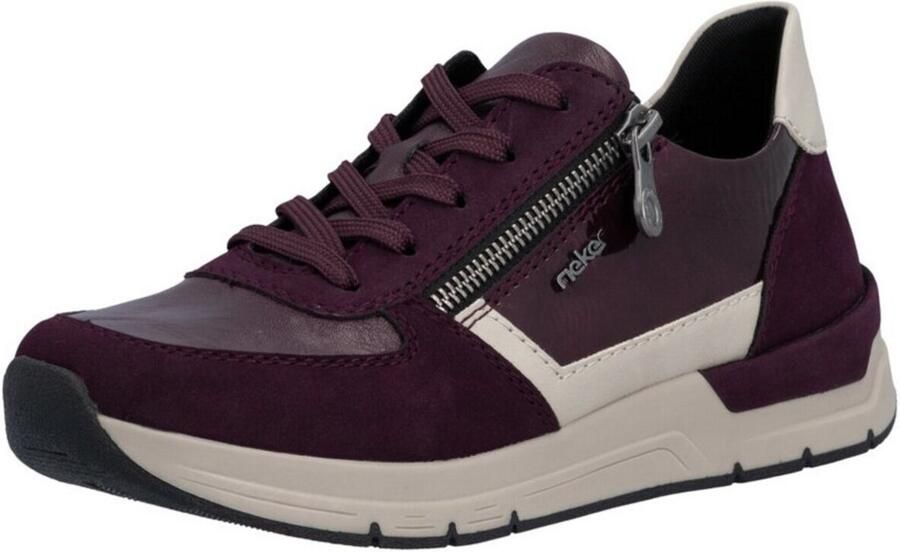Rieker Sneakers Dames Rood - Foto 7