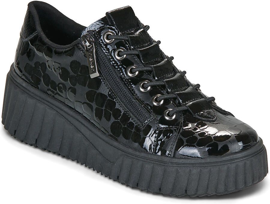 Rieker Baskets Basse en cuir Lando - Foto 4
