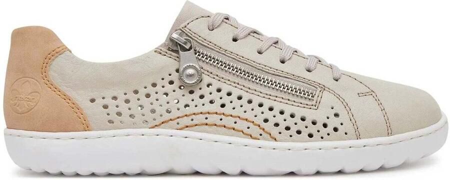 Rieker Sneakers 52824 Vrouwen Beige Sneakers - Foto 3