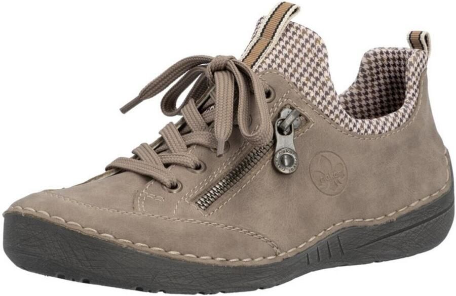 Rieker damesslippers 52573-64 beige - Foto 2