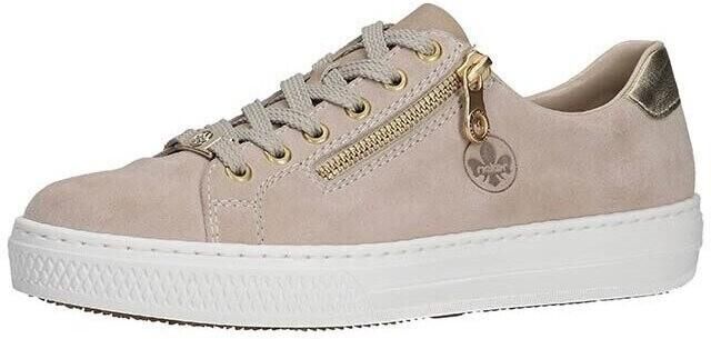 Rieker Taupe Sneakers met Gouden Accenten Beige Dames - Foto 7