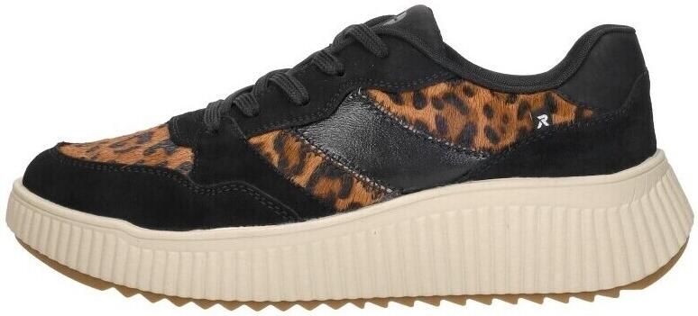 Rieker Sneakers Laag Sneakers Laag Zwart - Foto 3