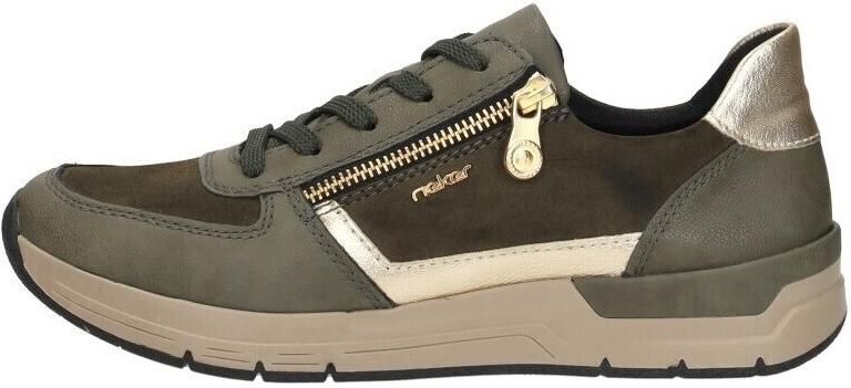 Rieker Sneakers vrijetijdsschoen veterschoen halfschoen met modieuze accenten - Foto 3