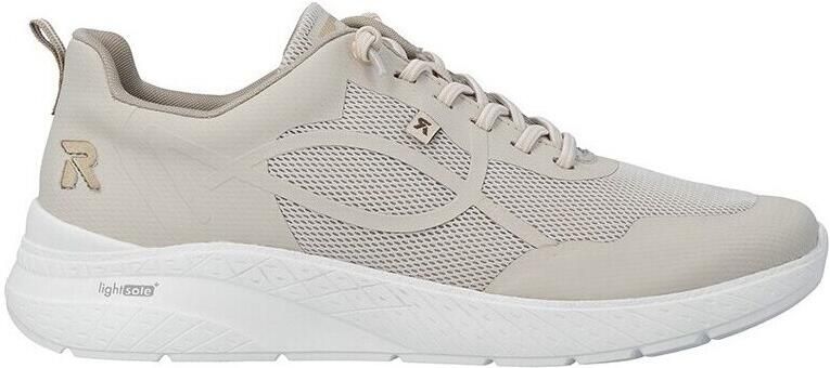 Rieker Dames Sneaker Casual Comfortabel Memory-Foam M8551-60 Beige