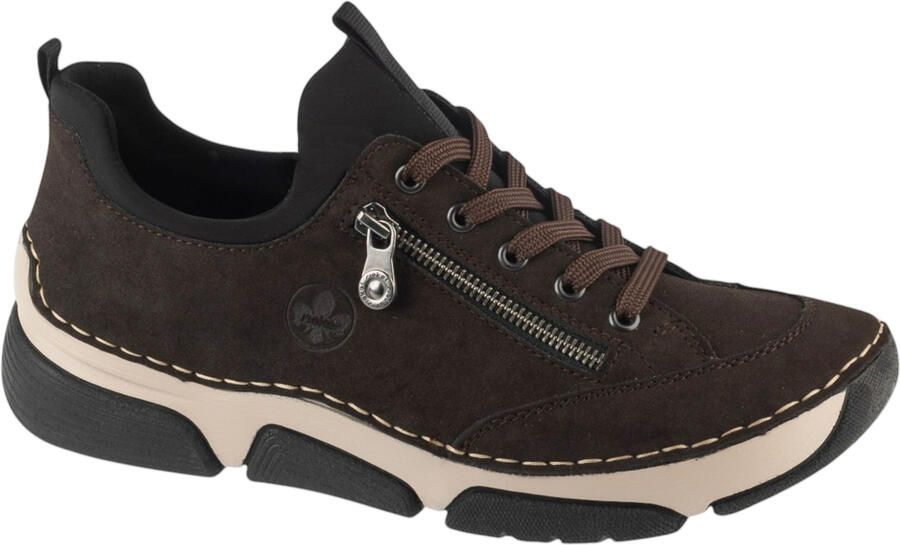 Rieker lage damesslipschoen 45973-25 Brown - Foto 2