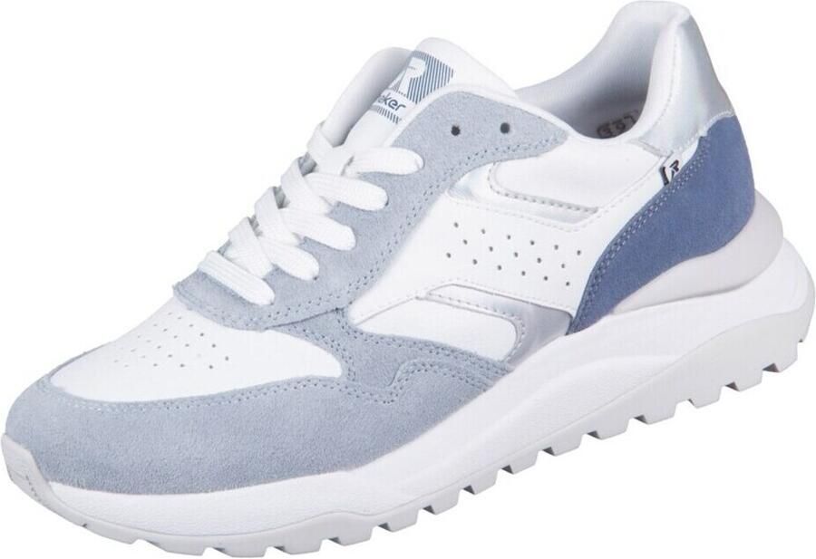 Rieker Sneakers Laag Sneakers Laag Licht blauw - Foto 5