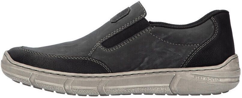 Rieker Instappers slip-on sneaker lage schoen instapschoen met elastiek aan beide zijden