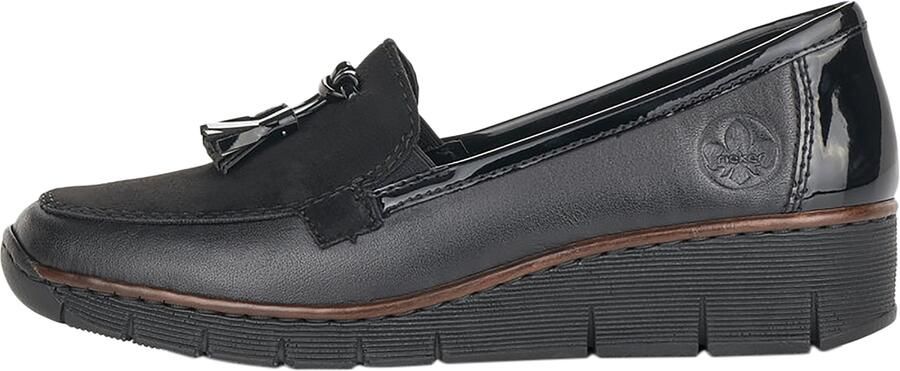 Rieker 53771-00 Mocassin zwart - Foto 2