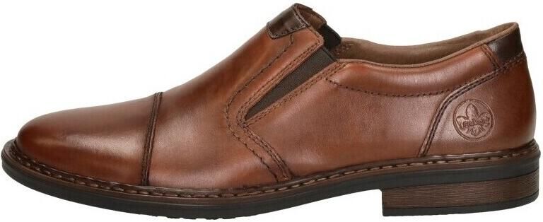 Rieker Comfortabele leren instappers voor heren Brown Heren - Foto 5