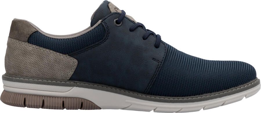 Rieker Slip-on sneakers Instapschoen lage schoen sneaker met elastiek voor gemakkelijke instap