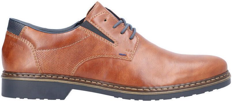 Rieker Veterschoenen met stretch-inzet vrijetijdsschoen lage schoen veterschoen