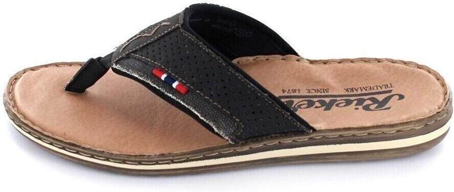 Rieker Heren Flip Flops voor de Zomer Zwart Heren - Foto 5