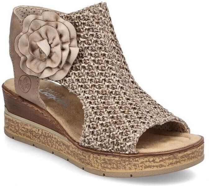 Rieker Sandalen met sleehak Sandals 63791 - Foto 4