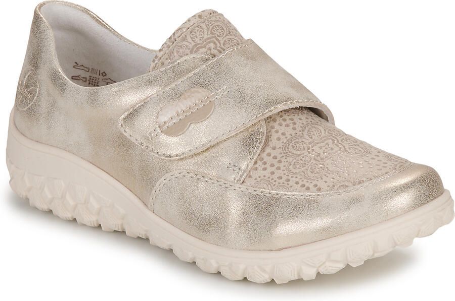 Rieker 59552-62 Velcroschoen goud - Foto 2