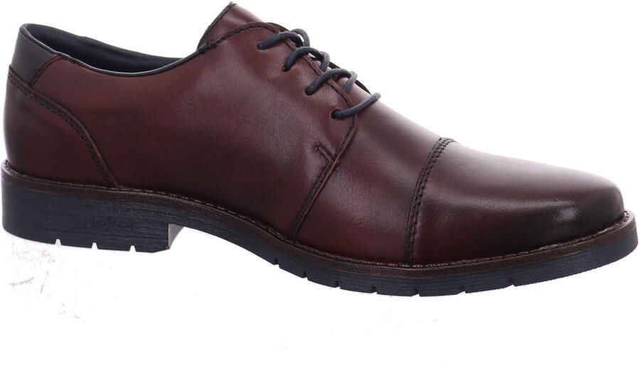 Rieker Heren Veterschoen Leren Halfschoen 13901-25 Brown - Foto 2