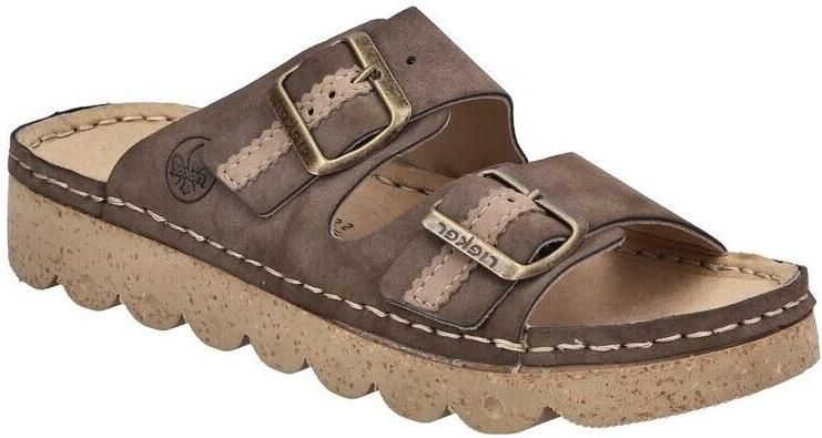 Rieker Slippers Zomerschoen slippers pantoffel met verstelbare gespen - Foto 2