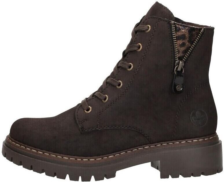 Rieker Dames 72617 25 Biker Boots Kunstleer Brown - Foto 12