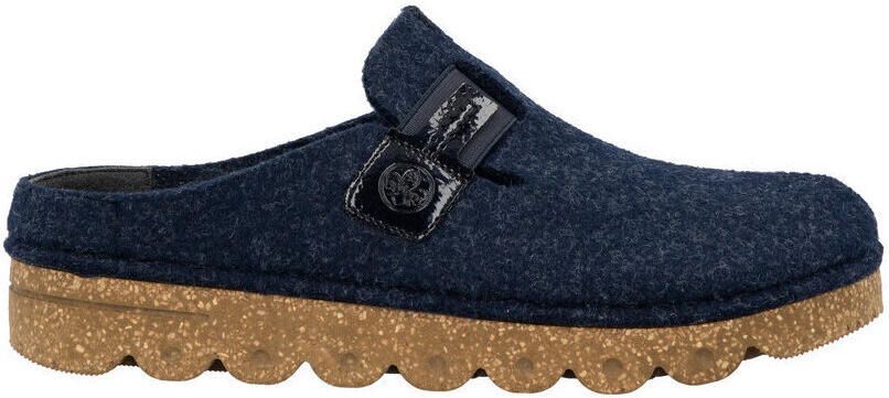 Rieker Clogs Sabot pantoffel Casual-Clog plateauzool om in te stappen