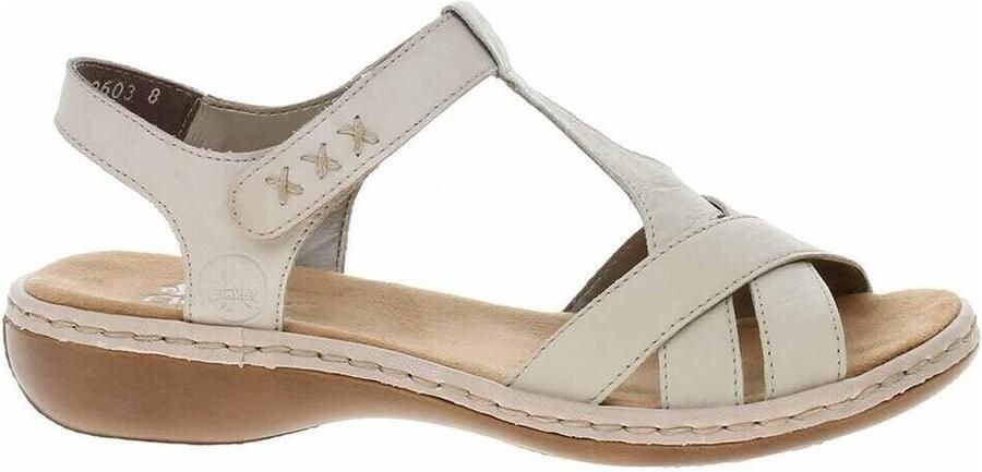 Rieker Beige Dames Sandalen Stijlvol en Comfortabel - Foto 3