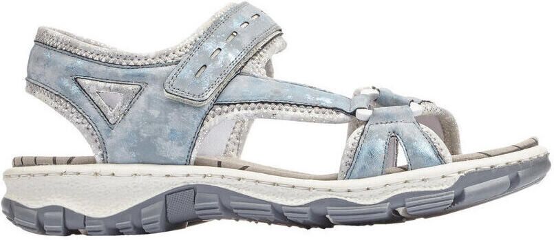 Rieker dames trekking sandalen hemelsblauw Sandalen 68879-12 hemelsblauw