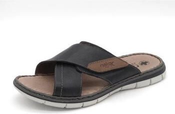 Rieker Platte sandalen blauw 25151-14 - Foto 3