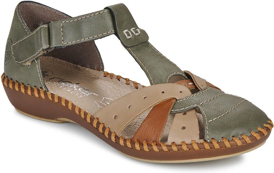 Rieker Platte sandalen