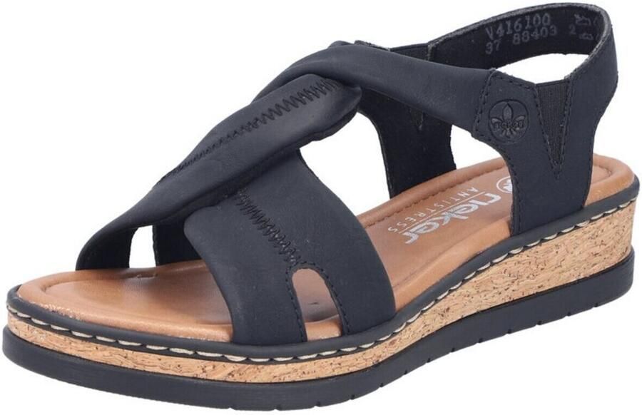 Rieker Platte sandalen - Foto 2